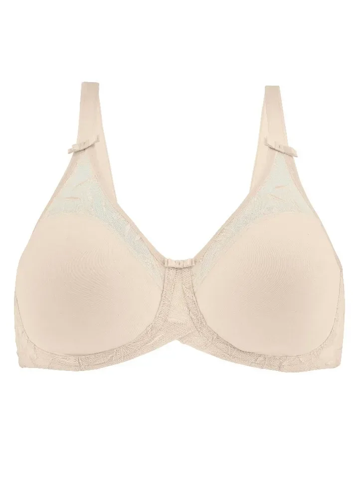 Felina Beugel bh moulded: Vision deluxe, Poselain kleur ( Europese Maten )  fel.639 )