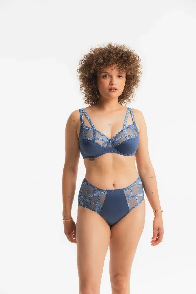 Louisa Bracq beugel bh: Serie, Jeans blue, Europese Maten ( SEC.416 / SEC.417 )