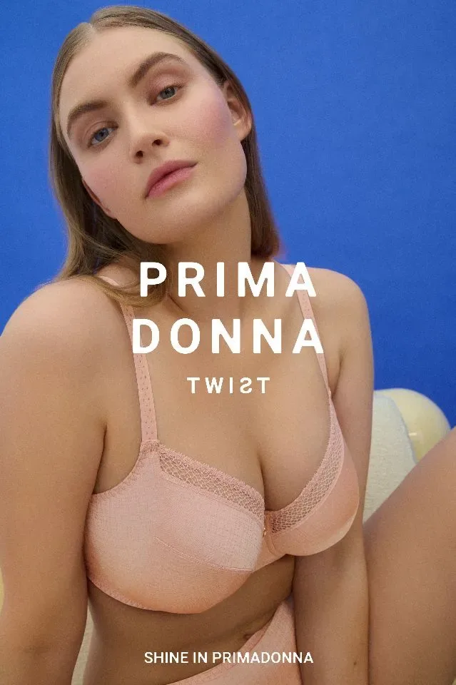 Prima Donna Twist Beugel BH: Vennera, Dusty Pink, Europese Meten ( PDO.329 )