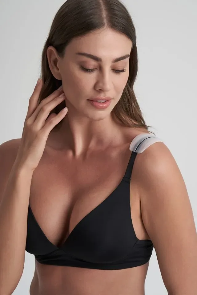 Bye Bra Schouderstukken: Silicone, voorkomt afvallende schouderbandjes ( BYE.8 )