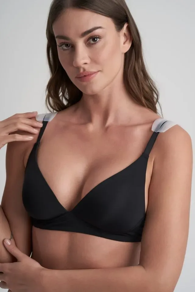 Bye Bra Schouderstukken: Silicone, voorkomt afvallende schouderbandjes ( BYE.8 )