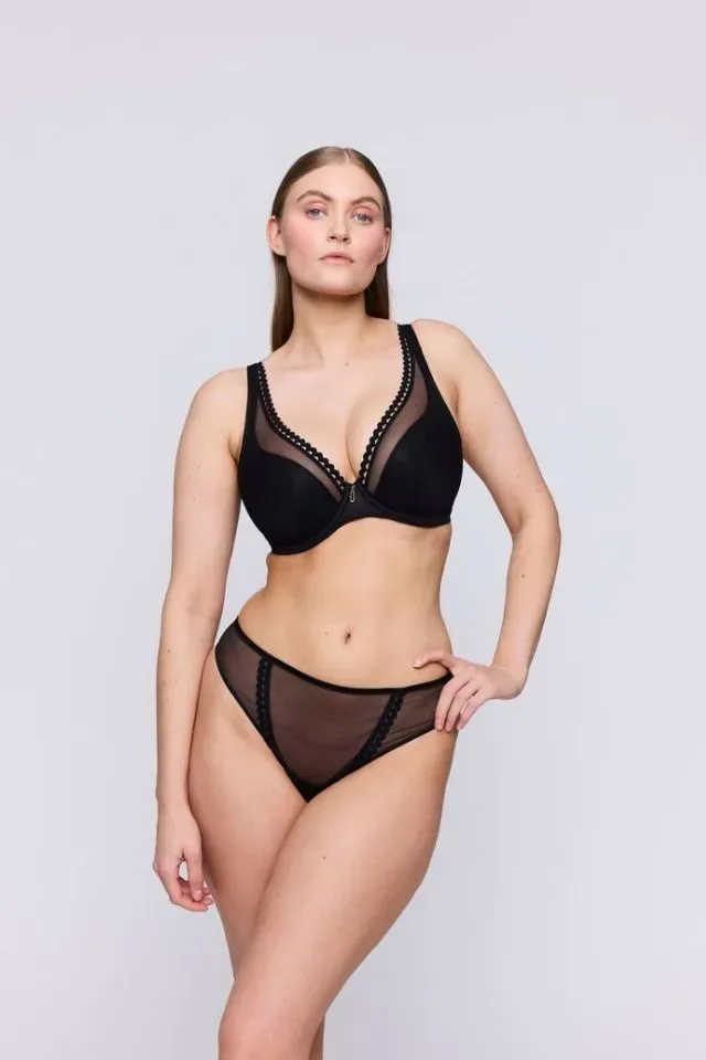 Prima Donna Twist Plunch Bh: Vivgirl, Zwart, europese Maten ( PDO.338 )