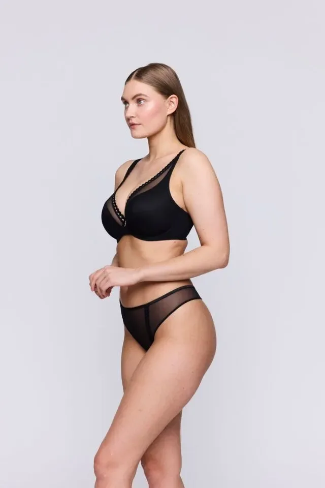 Prima Donna Twist Plunch Bh: Vivgirl, Zwart, europese Maten ( PDO.338 )