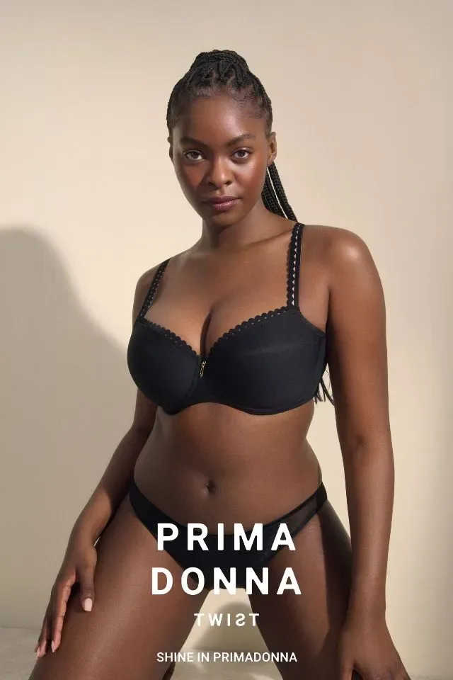 Prima Donna Twist Voorgevormde Bh: Vivgirl, Zwart, europese Maten ( PDO.339 )