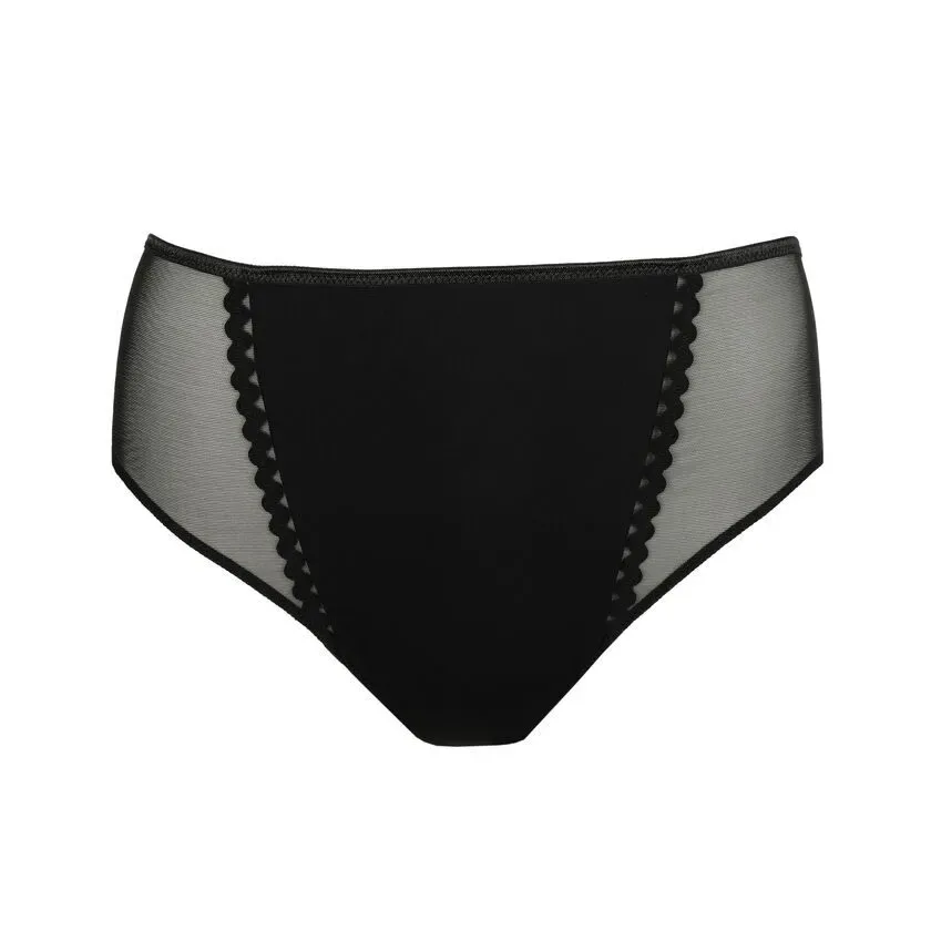 Prima Donna Twist Taille Slip: Vivgirl, Zwart, Hoog model ( PDO.341 )