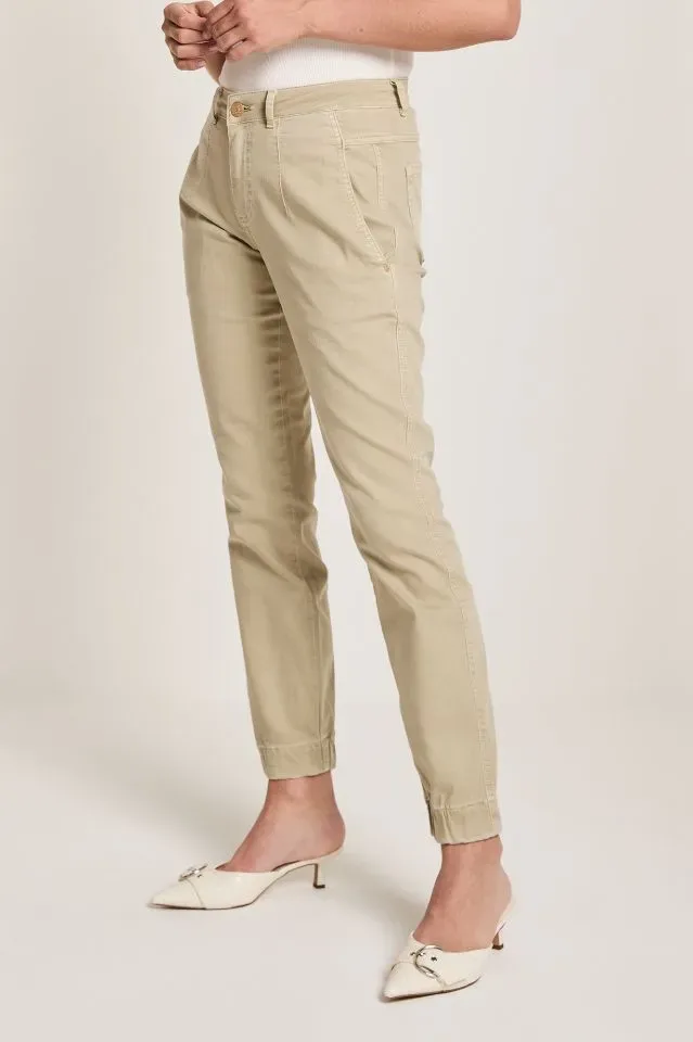 Para Mi Dames Broek: Bowie ( Dart ) / morella, Light Olice ( PARA.344 )
