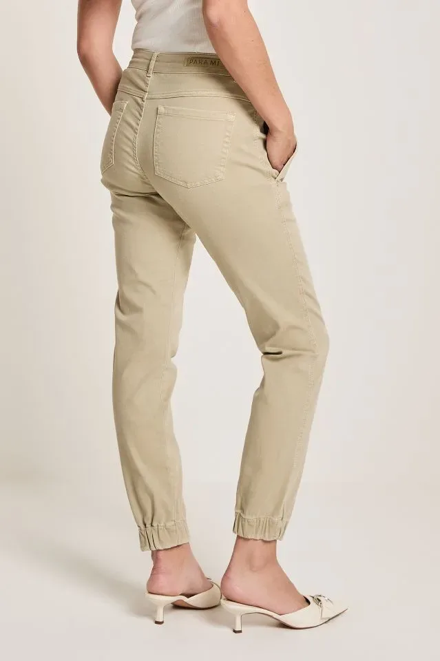 Para Mi Dames Broek: Bowie ( Dart ) / morella, Light Olice ( PARA.344 )