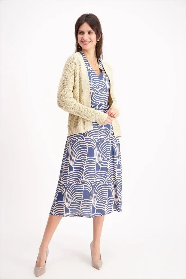 Signe Nature Cardigan: Beige ( Signe.1295 )