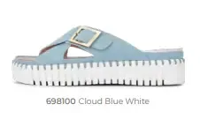 Ilse Jacoksen Sandalen / instappers: Cloud Blue ( ILS.3 )