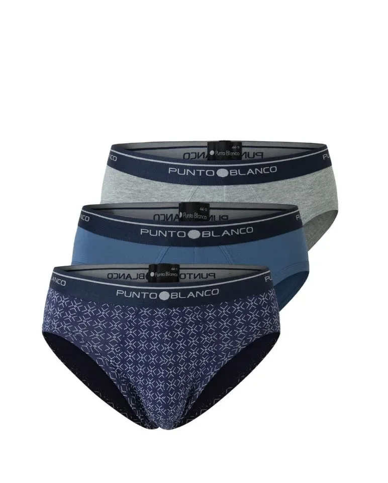 Punto Blanco Slip heren: trio pack ( PUN.73 )