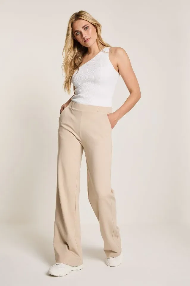 Para Mi Dames Broek: Punto kwaliteit, Mira Elastic, Sand ( PARA.348 )