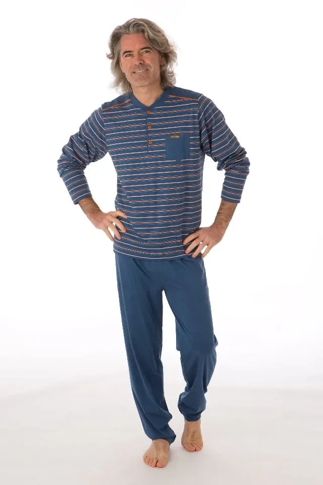 Perlina Heren pyjama: Lange mouw, Korte broek en lange broek ( LINA.76 )
