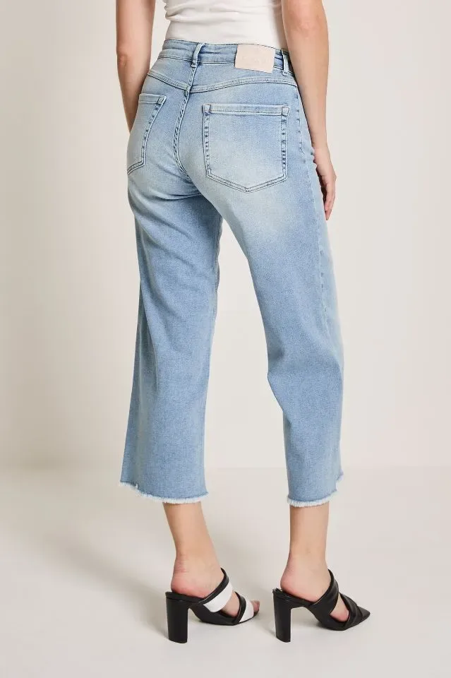 Para mi dames Jeans broek: Eve Pocket, Daily Denims, Used vintage, L26 ( PARA.358 )