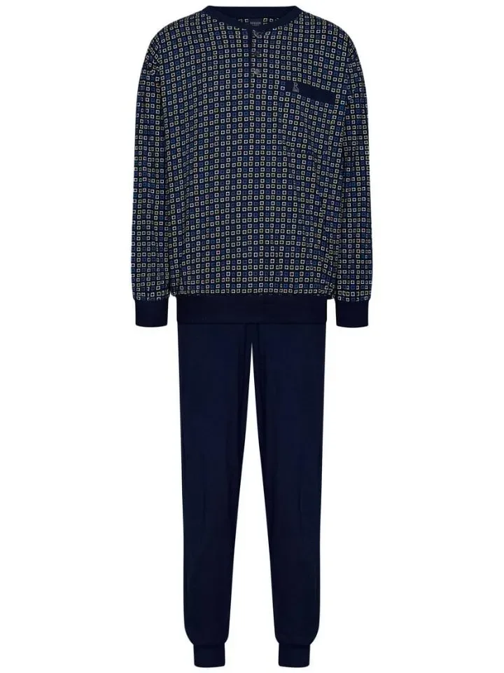 Pastunette / Robson Heren Pyjama: multi color, Lange broek ( PAS.72 )