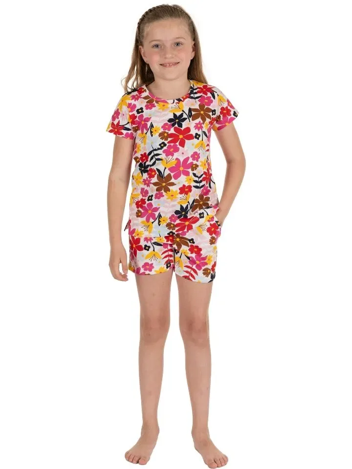 Pastunette ( Rebelle ) Pyjama Meisjes: gebloemd ( PAS.78 )