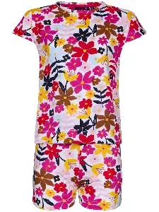 Pastunette ( Rebelle ) Pyjama Meisjes: gebloemd ( PAS.78 )
