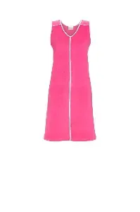 Ringella Beach Kleed Dames: Mouwloos, Pink, Terry Badstof( RIN.549 )