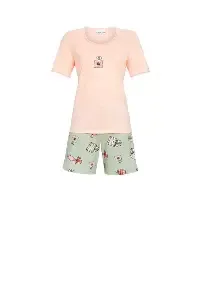 Ringella Pyjama Dames: Parfum, korte mouw + short ( RIN.550 )
