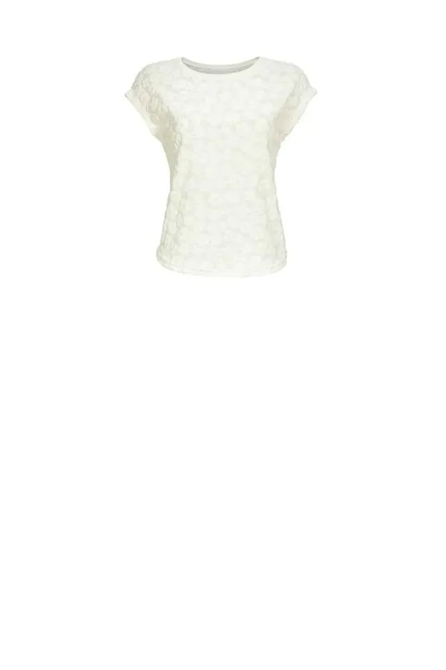 Ringella Bloomy Pyjama dames: Terry Badstof, White ( RIN.552 )