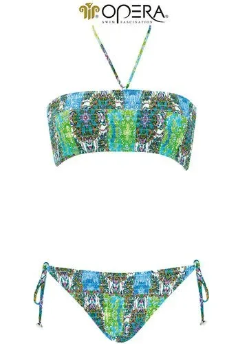 Opera ( Sunflair )Bikini: strapless - heupslip met koordjes ( sunf.185 )