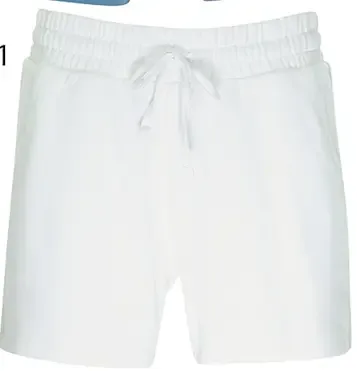 Olympia training Short: wit, ( SUNF.195 )