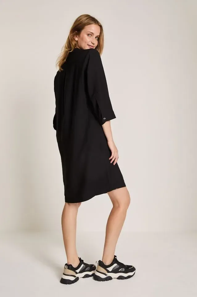 Para Mi kleed: Dani, Zwart, Flowy city ( PARA.367 )