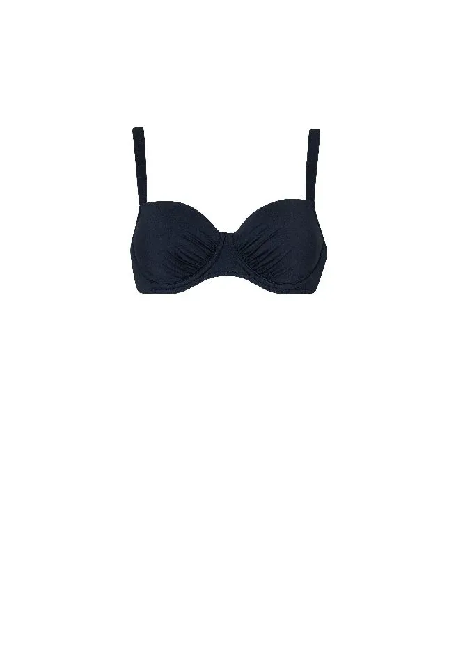 Sunflair Bikini Top: Zwart, voorgevormd ( color up collection) (SUNF.34 °