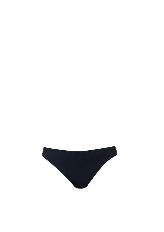 Sunflair Bikini Slip: Zwart, Laag model ( color up collection) ( SUNF.202 )