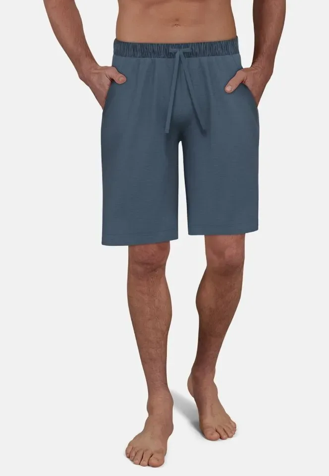 Ceceba heren training broek / pyjama broek: Blauw, Zomer jersey ( CEC.43 )
