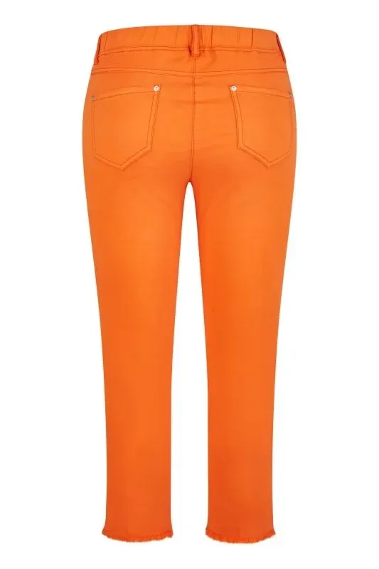 KJ Brand broek: 7/8 lengte, Jenny, elastiek in de lenden ( BRA.331 )