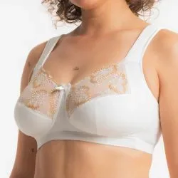 Louisa Bracq BH zonder beugel: Elise, Nacre ( Europese Maten )  sec.422