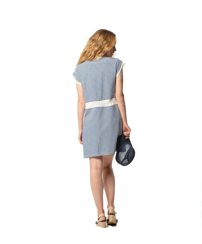 Egatex Zomerkleed: Gestreept, Blauw / wit ( EGA.469 )