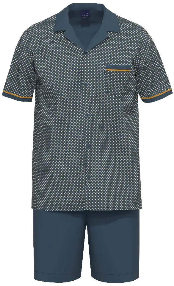 Ammann Pyjama heren: Doorknoop model ( AMM.651 )