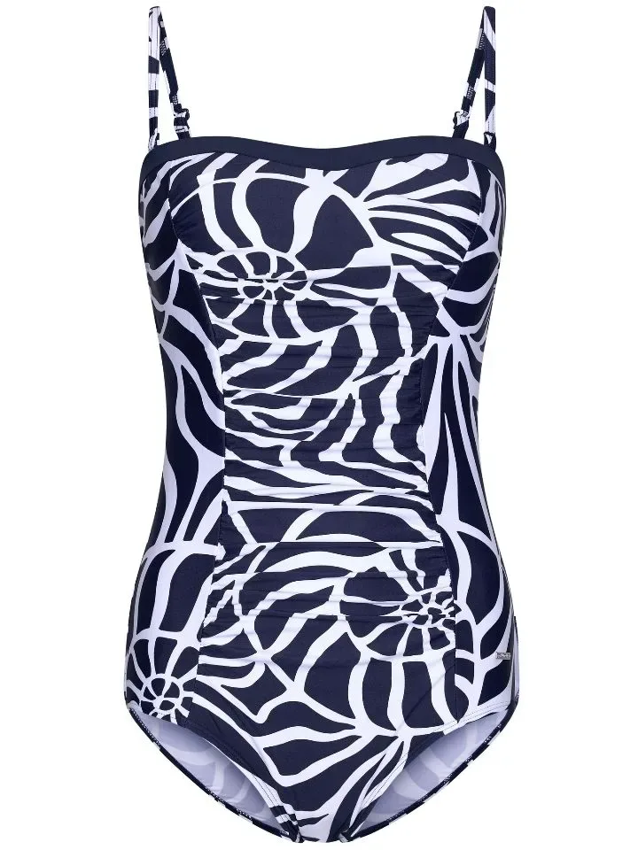 Pastunette Badpak: Blauw, Strapless mogelijk ( PAS.96 )