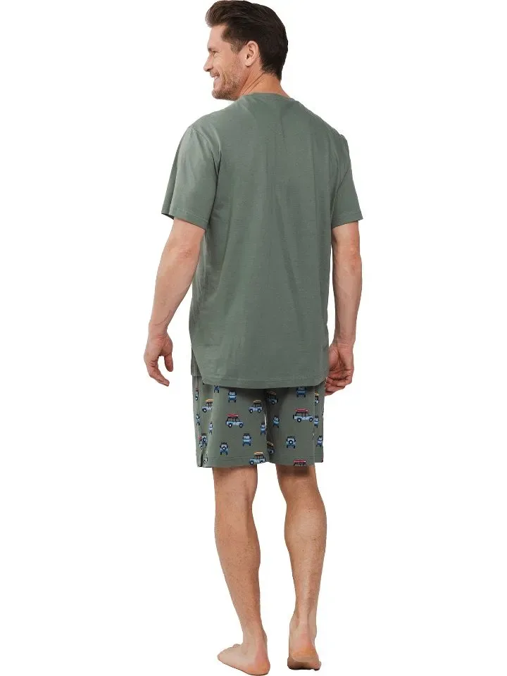 Pastunette Heren Pyjama: Jeep motief ( PAS.99 )