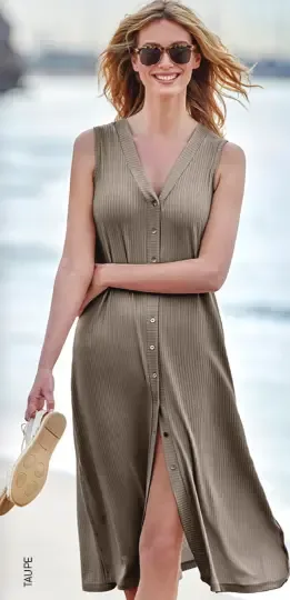 Janira kleed: Sweet Angel, Taupe kleur ( JAN.255 )
