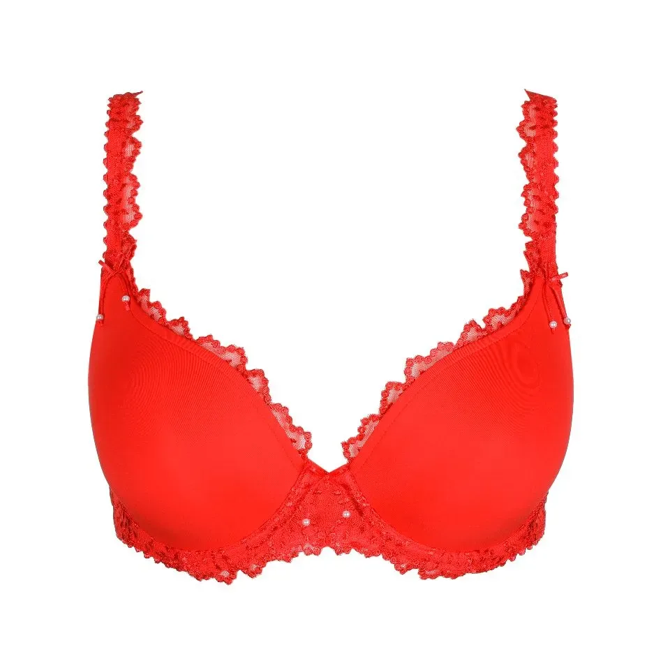 Marie Jo Voorgevormde bh: Jane, True red, Europese Maten  ( MJO.263 )