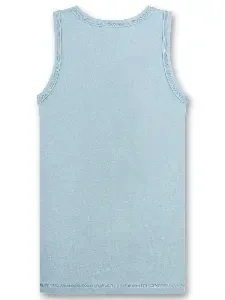 Sanetta Jongens Singlet: Tractor motief ( san.148 )