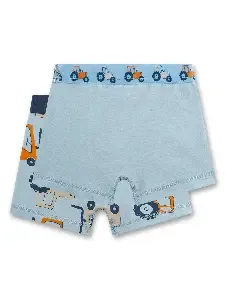 Sanetta Duopack Jongens boxer: Tractor ( SAN.147 )