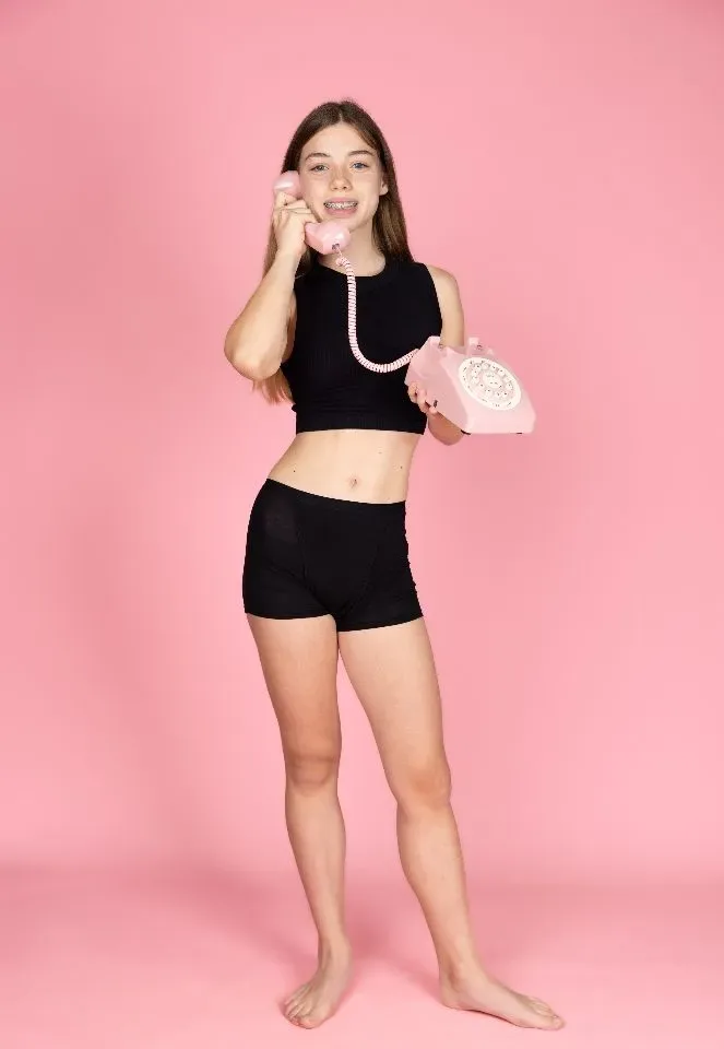 Moi & Marie Menstruatrie slip: Luna, Zwart, Boxershort nacht ( MOI.3 )