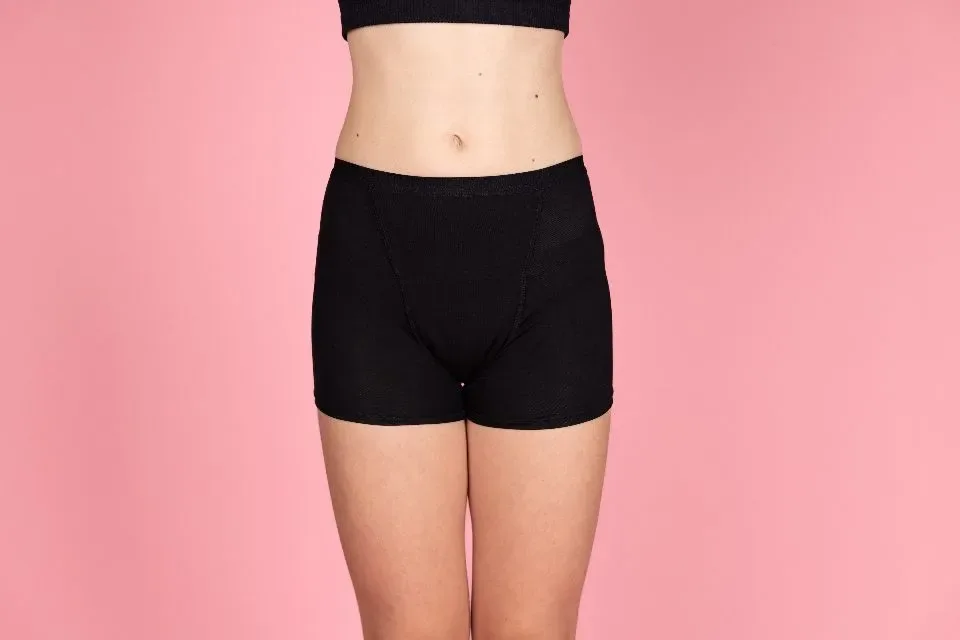 Moi & Marie Menstruatrie slip: Luna, Zwart, Boxershort nacht ( MOI.3 )