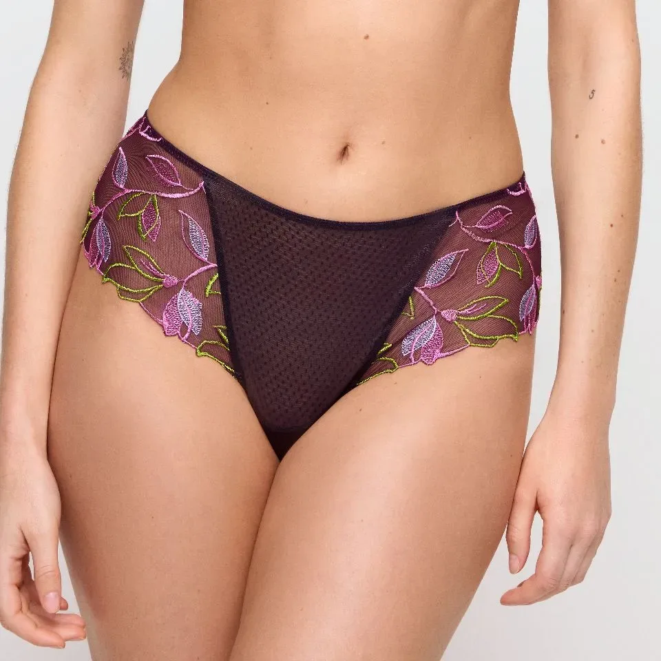 Marie jo Luxe String: Loish, Amethist, shorty string ( MJO.281 )
