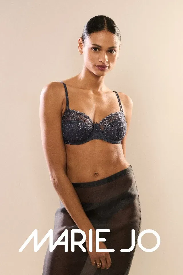 Marie Jo halve mousse bh: Jane, blue shadow, Europese Maten ( MJO.298 )