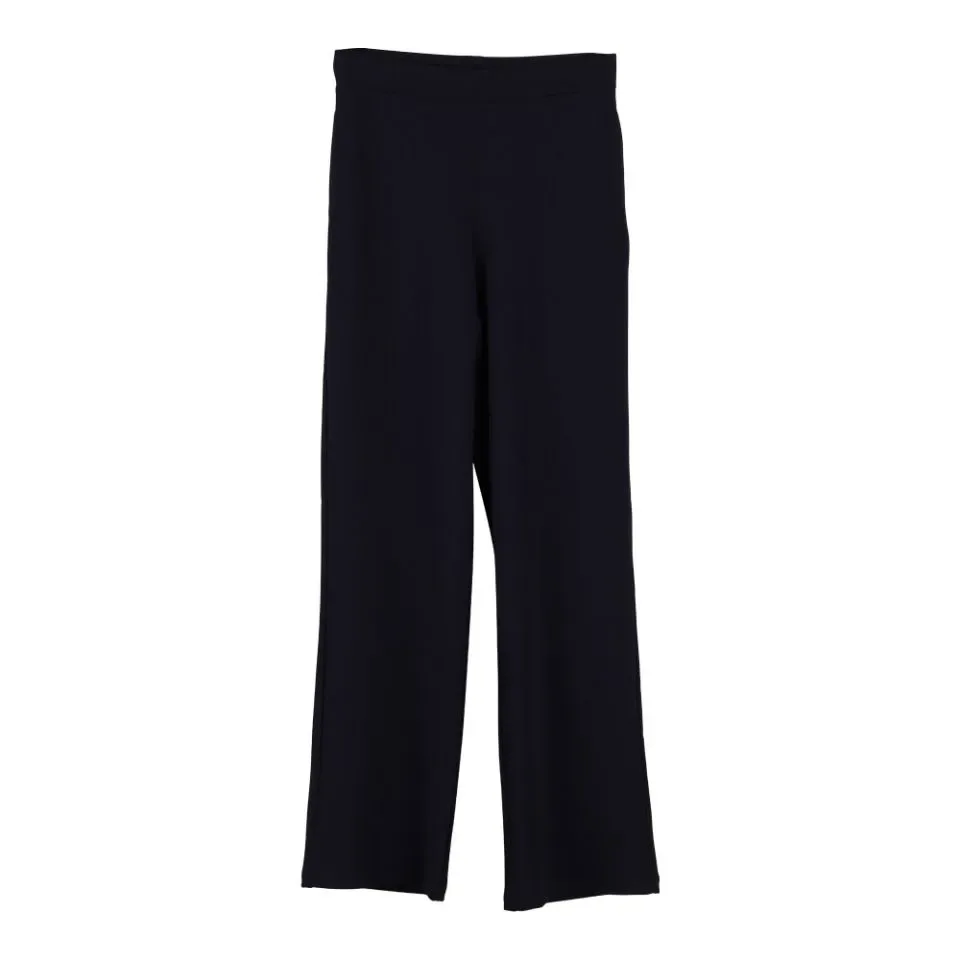 She Goes LaLa Dames Broek: Lieke, Blauw met elastiek in de lenden ( SHE.6 )