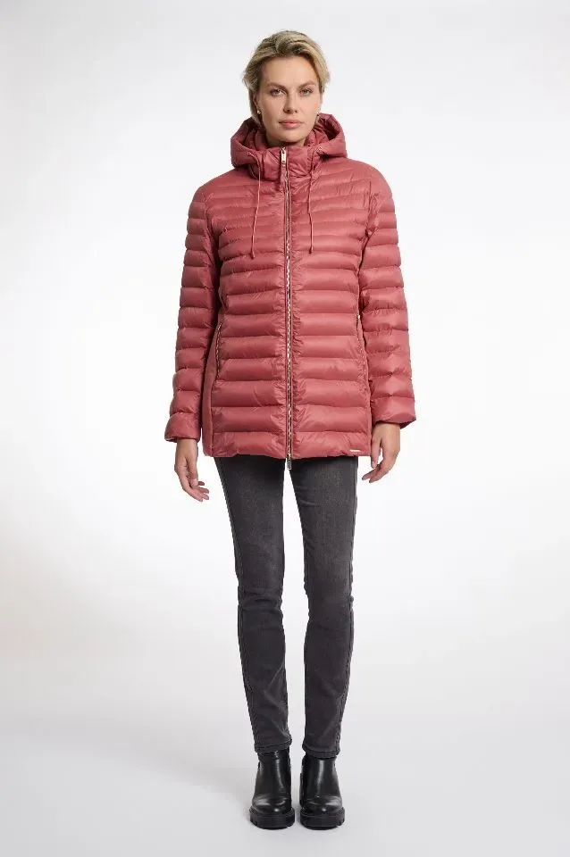 Rino & Pelle Winterjas met kap: Indira, Red Ochre ( RINO.80 )
