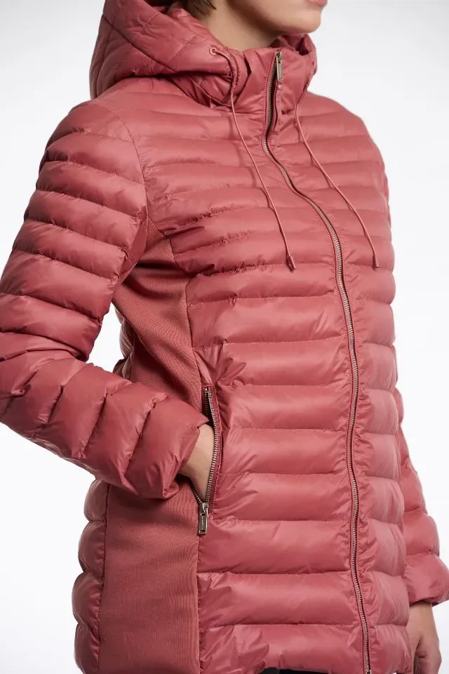 Rino & Pelle Winterjas met kap: Indira, Red Ochre ( RINO.80 )