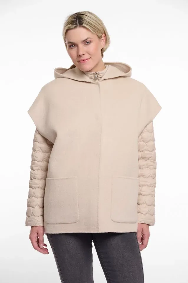 Rino & Pelle dames jas: Helena, Light Dessert, 2 in 1 ( RINO.81 )