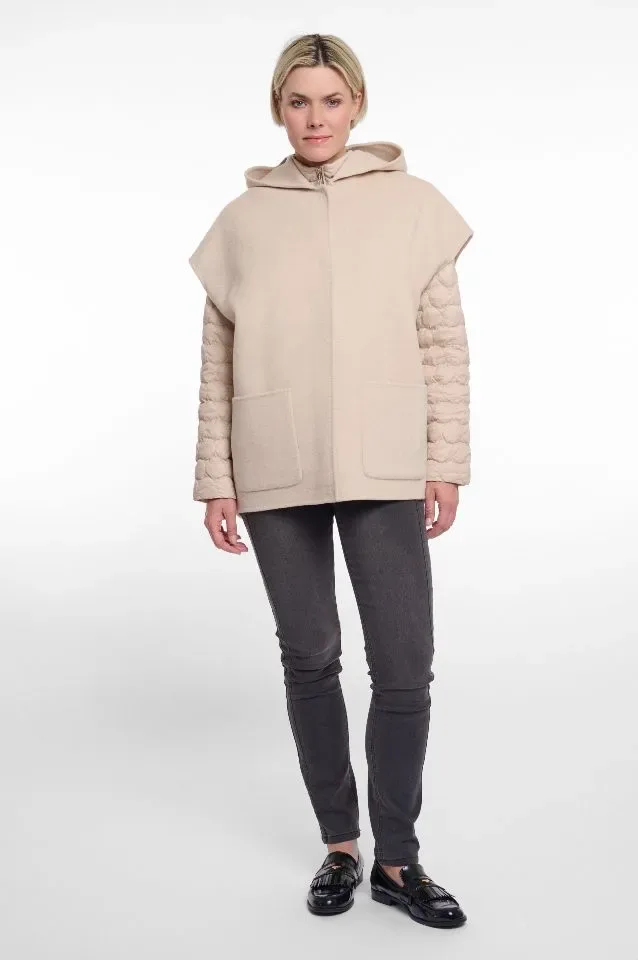 Rino & Pelle dames jas: Helena, Light Dessert, 2 in 1 ( RINO.81 )