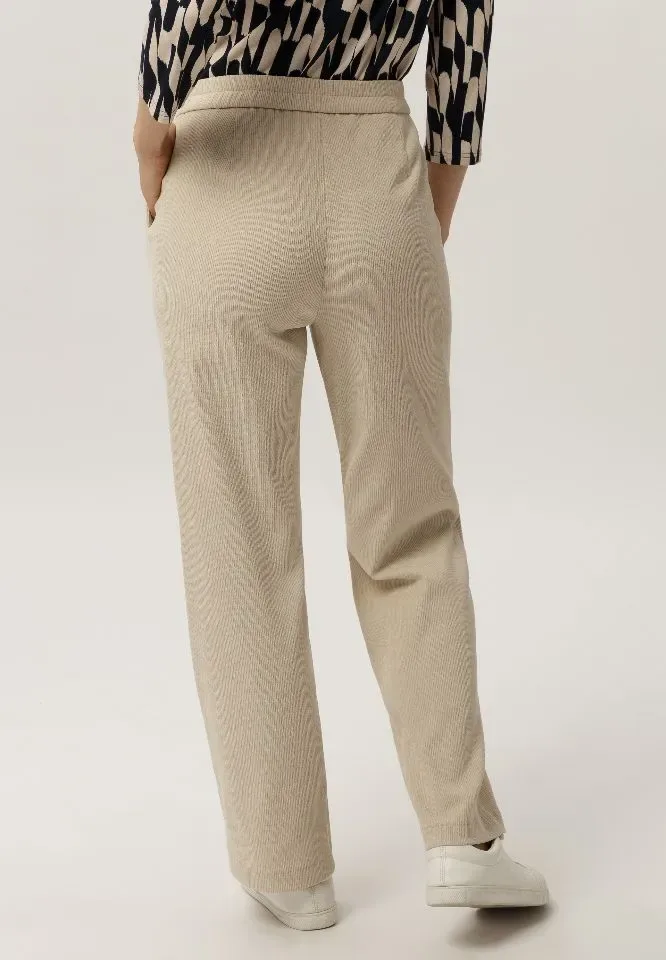 Frank Walder broek: Beige, ribfluweel, Anna ( WAL.70 )
