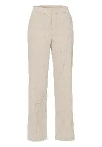 Frank Walder broek: Beige, ribfluweel, Anna ( WAL.70 )
